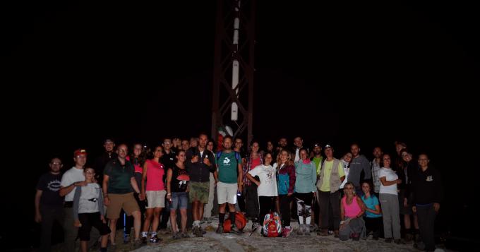 Monte Cacume di notte: 2 agosto, oltre 60 persone su uno dei simboli della Ciociaria con VIviCiociaria e Itinarrando